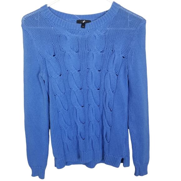 J. Crew Womens Cable Knit Sweater Preppy Classic Academia Old Money Size XXS Ivy - Picture 3 of 10